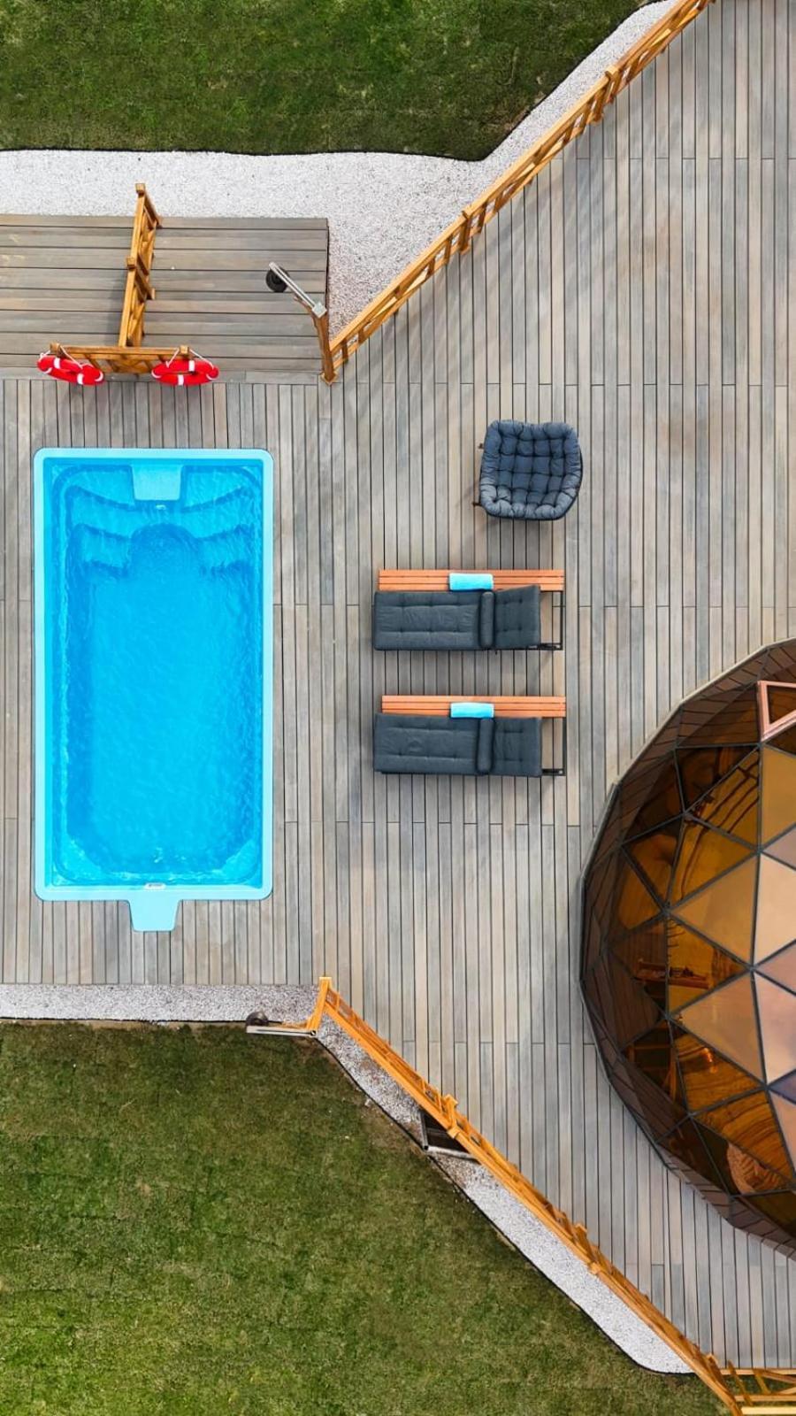 Al Marmoom Oasis Luxury Experiential Desert Resort Dubái Exterior foto